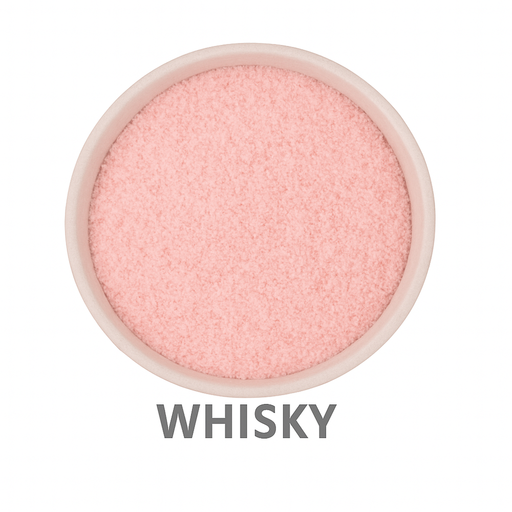 Whiskey Flavored Cotton Candy Sugar